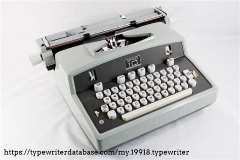 hermes 10 typewriter|famous Hermes typewriter models.